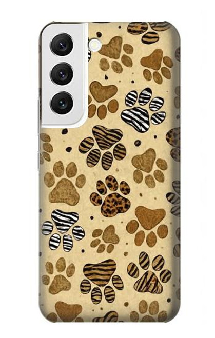 S4032 Wild Animal Paw Foot Print Hülle Schutzhülle Taschen für Samsung Galaxy S22