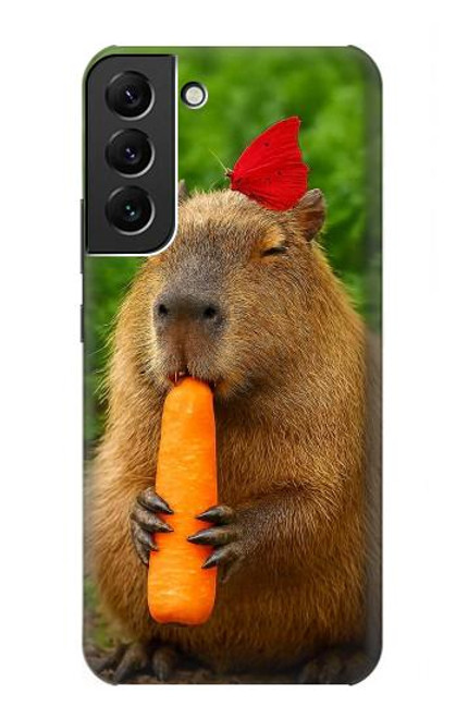 S4068 Capybara Butterfly Hülle Schutzhülle Taschen für Samsung Galaxy S22 Plus