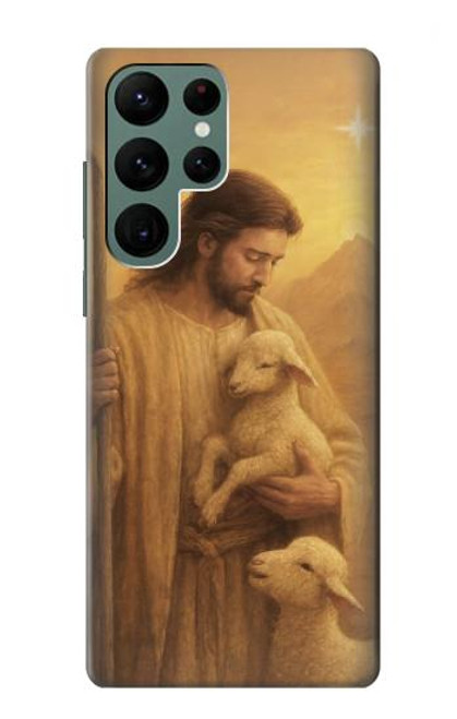 S4042 Merciful Jesus Hülle Schutzhülle Taschen für Samsung Galaxy S22 Ultra