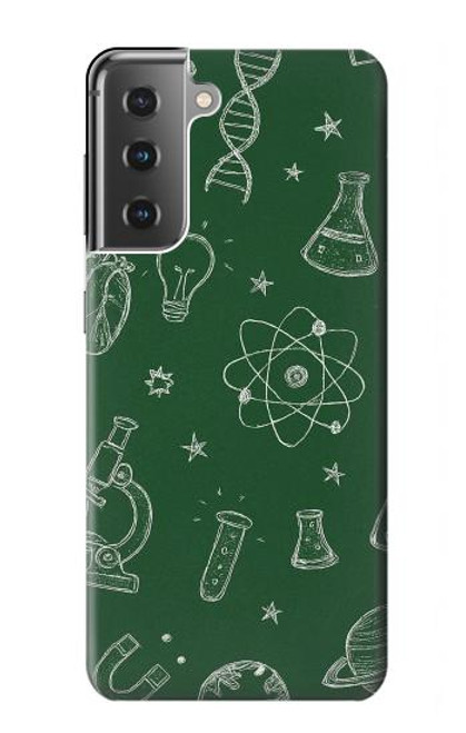 S4059 Science Chalkboard Graphic Hülle Schutzhülle Taschen für Samsung Galaxy S21 Plus 5G, Galaxy S21+ 5G