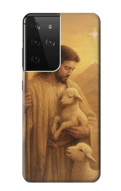 S4042 Merciful Jesus Hülle Schutzhülle Taschen für Samsung Galaxy S21 Ultra 5G