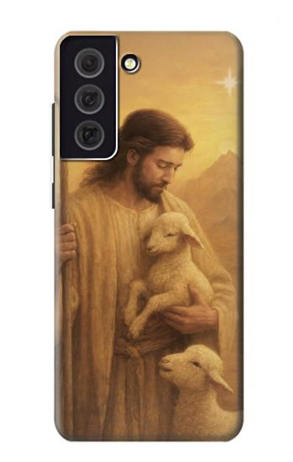 S4042 Merciful Jesus Hülle Schutzhülle Taschen für Samsung Galaxy S21 FE 5G