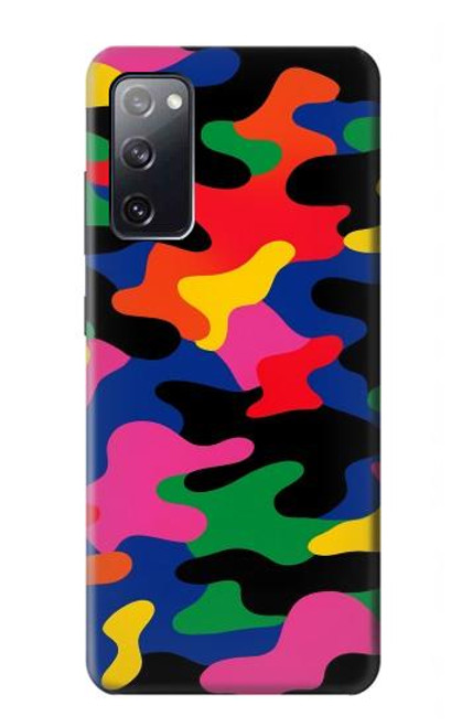 S4072 Colorful Camouflage Hülle Schutzhülle Taschen für Samsung Galaxy S20 FE