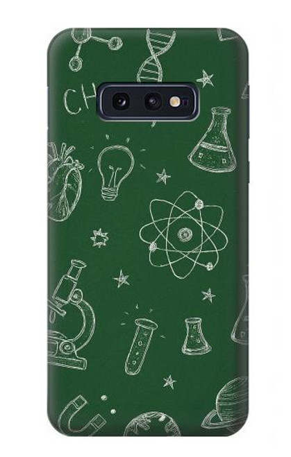 S4059 Science Chalkboard Graphic Hülle Schutzhülle Taschen für Samsung Galaxy S10e