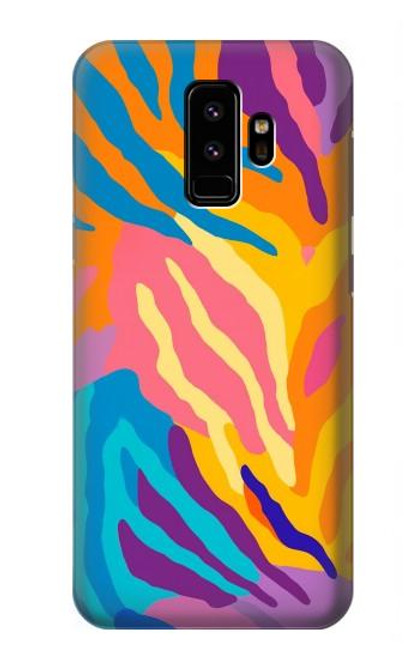 S4037 Colorful Zebra Pattern Hülle Schutzhülle Taschen für Samsung Galaxy S9