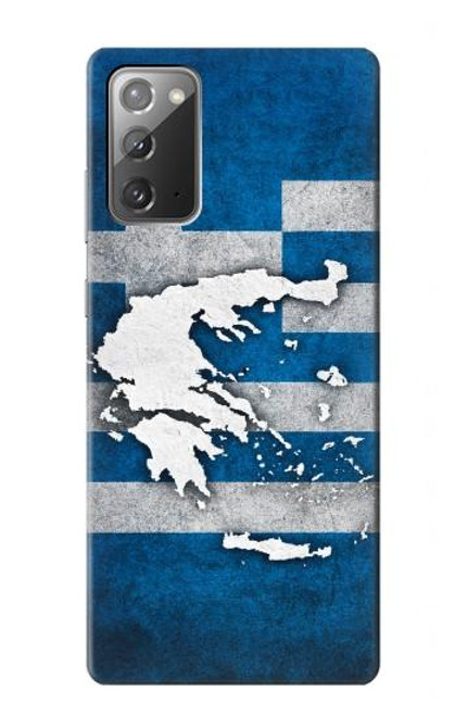 S4074 The Flag of Greece Hülle Schutzhülle Taschen für Samsung Galaxy Note 20