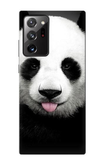 S4049 Cute Panda Stick Out Tongue Hülle Schutzhülle Taschen für Samsung Galaxy Note 20 Ultra, Ultra 5G