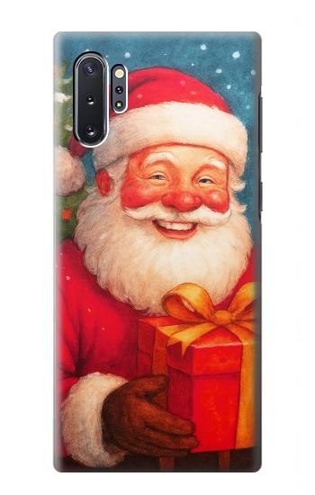 S4046 Happy Santa Hülle Schutzhülle Taschen für Samsung Galaxy Note 10 Plus
