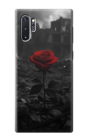 S4048 Red Rose Ruins Hülle Schutzhülle Taschen für Samsung Galaxy Note 10 Plus
