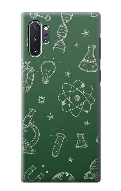 S4059 Science Chalkboard Graphic Hülle Schutzhülle Taschen für Samsung Galaxy Note 10 Plus