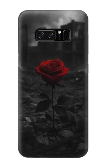 S4048 Red Rose Ruins Hülle Schutzhülle Taschen für Note 8 Samsung Galaxy Note8