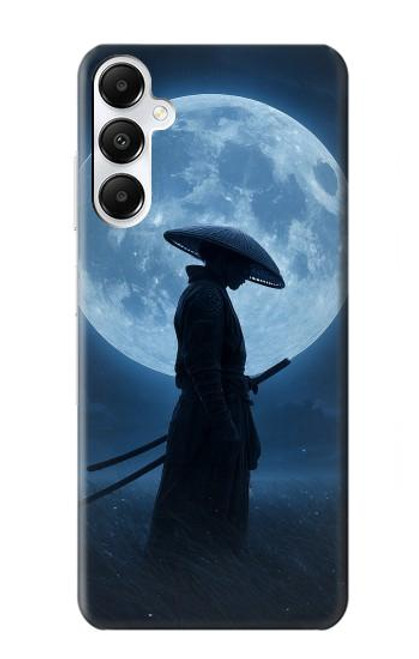 S4034 Samurai Moon Night Hülle Schutzhülle Taschen für Samsung Galaxy A05s