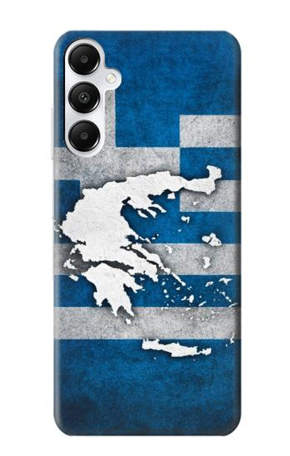 S4074 The Flag of Greece Hülle Schutzhülle Taschen für Samsung Galaxy A05s