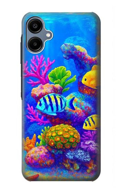 S4058 Colorful Aquarium Hülle Schutzhülle Taschen für Samsung Galaxy A06