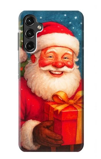 S4046 Happy Santa Hülle Schutzhülle Taschen für Samsung Galaxy A14 5G