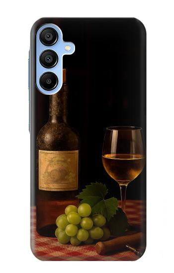 S4041 Old Vines Wine Hülle Schutzhülle Taschen für Samsung Galaxy A15 5G