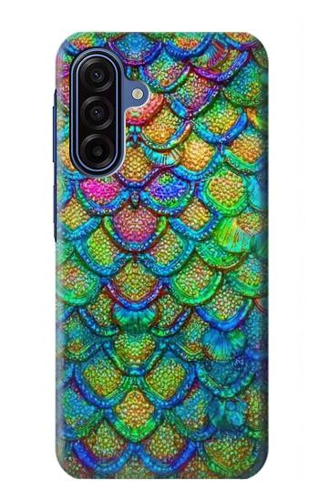 S4071 Colorful Mermaid Scale Hülle Schutzhülle Taschen für Samsung Galaxy A17