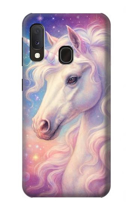 S4054 Fantasy Unicorn Hülle Schutzhülle Taschen für Samsung Galaxy A20e