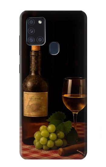 S4041 Old Vines Wine Hülle Schutzhülle Taschen für Samsung Galaxy A21s