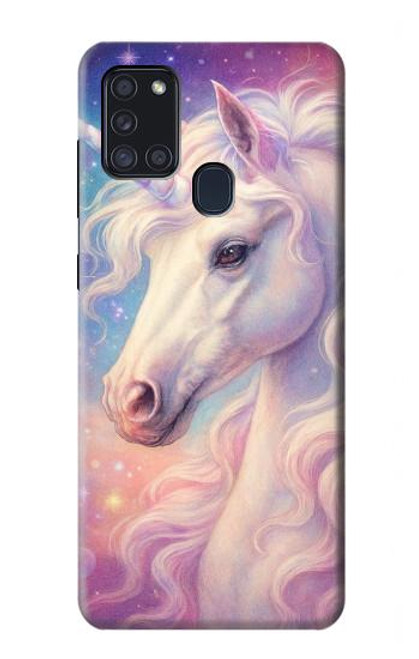 S4054 Fantasy Unicorn Hülle Schutzhülle Taschen für Samsung Galaxy A21s