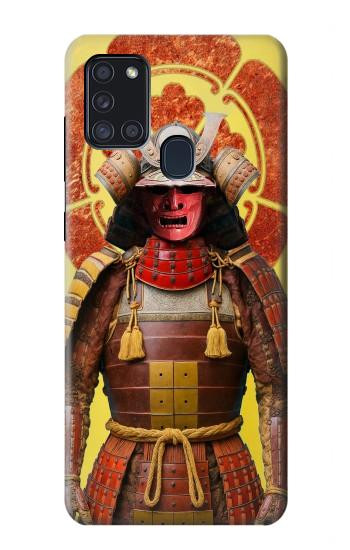 S4063 Japan Warrior Samurai Armor Hülle Schutzhülle Taschen für Samsung Galaxy A21s