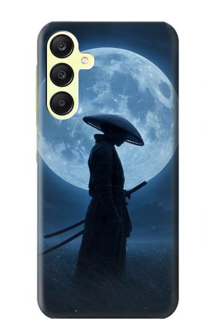 S4034 Samurai Moon Night Hülle Schutzhülle Taschen für Samsung Galaxy A25 5G