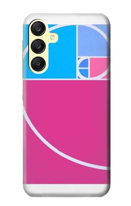 S4076 Golden Ratio Fibonacci Spiral Hülle Schutzhülle Taschen für Samsung Galaxy A25 5G