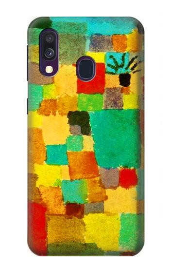 S4075 Paul Klee Southern Tunisian Gardens Hülle Schutzhülle Taschen für Samsung Galaxy A40