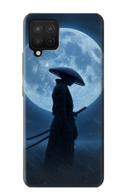 S4034 Samurai Moon Night Hülle Schutzhülle Taschen für Samsung Galaxy A42 5G