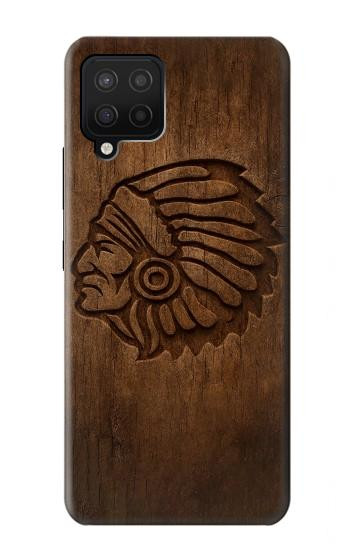 S4035 Native American Wood Carving Hülle Schutzhülle Taschen für Samsung Galaxy A42 5G