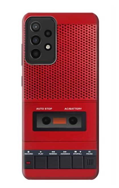 S4073 Vintage Red Cassette Player Graphic Hülle Schutzhülle Taschen für Samsung Galaxy A52s 5G