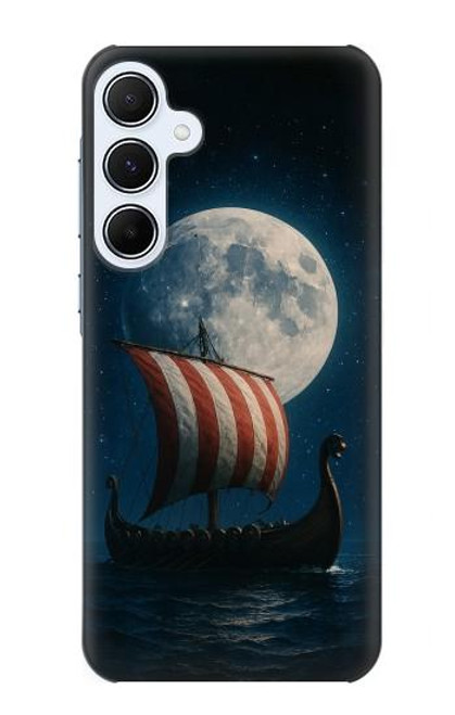 S4040 Viking War Ship Hülle Schutzhülle Taschen für Samsung Galaxy A55 5G