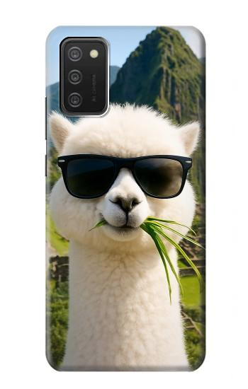 S4069 Alpaca Sunglasses Hülle Schutzhülle Taschen für Samsung Galaxy A03S