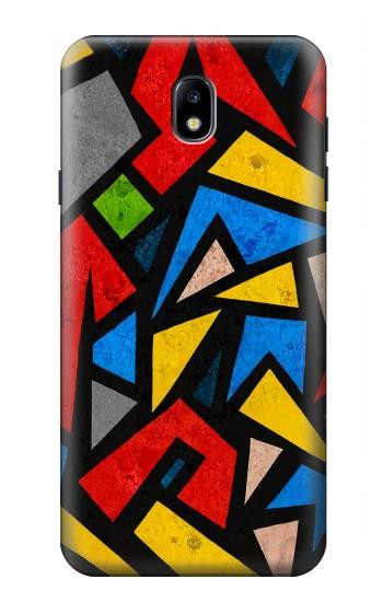S4044 Street Art Abstract Graphics Hülle Schutzhülle Taschen für Samsung Galaxy J7 (2018), J7 Aero, J7 Top, J7 Aura, J7 Crown, J7 Refine, J7 Eon, J7 V 2nd Gen, J7 Star