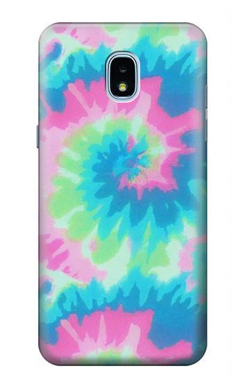 S4033 Pastel Color Tie Dye Hülle Schutzhülle Taschen für Samsung Galaxy J3 (2018), J3 Star, J3 V 3rd Gen, J3 Orbit, J3 Achieve, Express Prime 3, Amp Prime 3