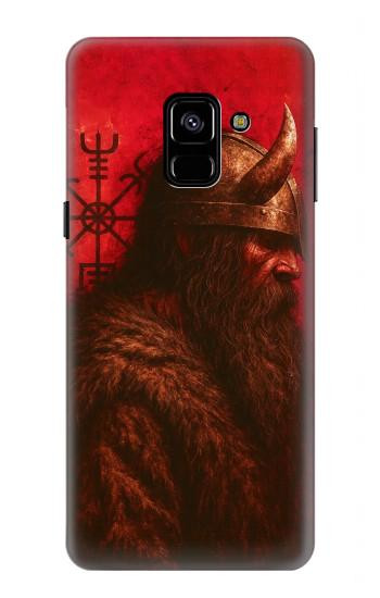 S4039 Viking Warrior Hülle Schutzhülle Taschen für Samsung Galaxy A8 (2018)