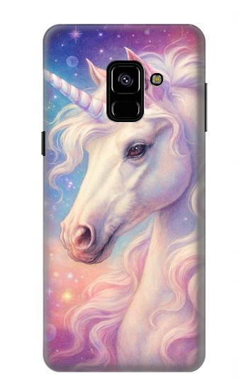 S4054 Fantasy Unicorn Hülle Schutzhülle Taschen für Samsung Galaxy A8 (2018)