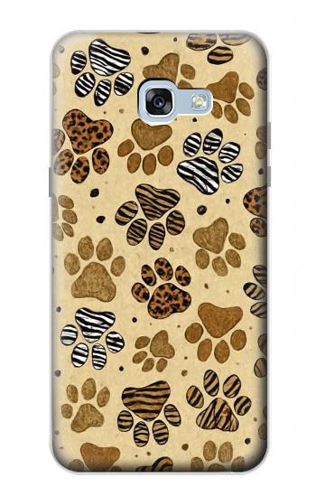 S4032 Wild Animal Paw Foot Print Hülle Schutzhülle Taschen für Samsung Galaxy A5 (2017)