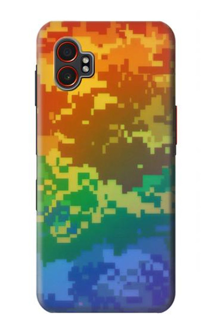 S4047 LGBTQ Camouflage Hülle Schutzhülle Taschen für Samsung Galaxy XCover7 Pro