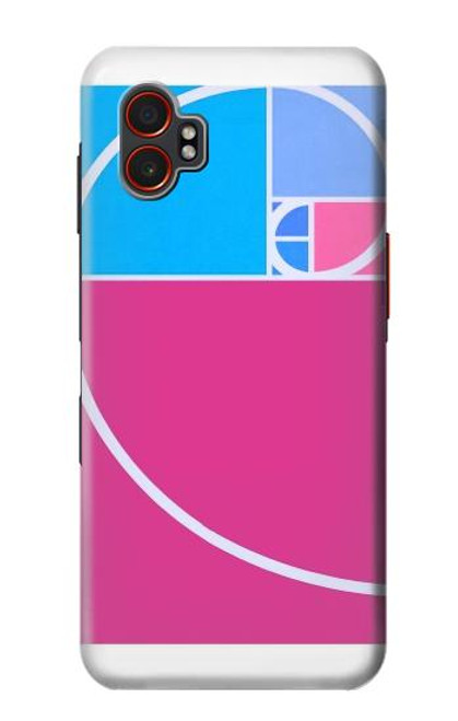 S4076 Golden Ratio Fibonacci Spiral Hülle Schutzhülle Taschen für Samsung Galaxy XCover7 Pro