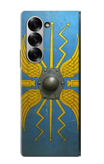 S4052 Blue Roman Shield Hülle Schutzhülle Taschen für Samsung Galaxy Z Fold 6