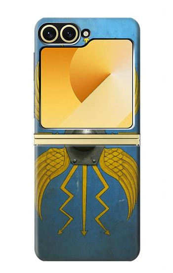 S4052 Blue Roman Shield Hülle Schutzhülle Taschen für Samsung Galaxy Z Flip 6, Flip 7 FE