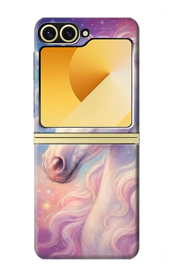 S4054 Fantasy Unicorn Hülle Schutzhülle Taschen für Samsung Galaxy Z Flip 6, Flip 7 FE