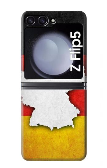 S4055 Germany Flag Hülle Schutzhülle Taschen für Samsung Galaxy Z Flip 5