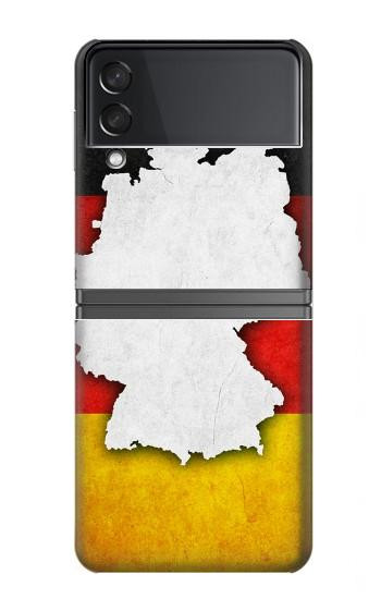 S4055 Germany Flag Hülle Schutzhülle Taschen für Samsung Galaxy Z Flip 4