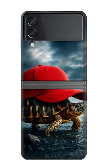 S4056 Madagascar Turtle Red Cap Hülle Schutzhülle Taschen für Samsung Galaxy Z Flip 4