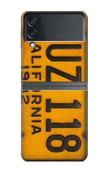S4060 Vintage California Car License Plate Hülle Schutzhülle Taschen für Samsung Galaxy Z Flip 4