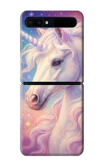 S4054 Fantasy Unicorn Hülle Schutzhülle Taschen für Samsung Galaxy Z Flip 5G
