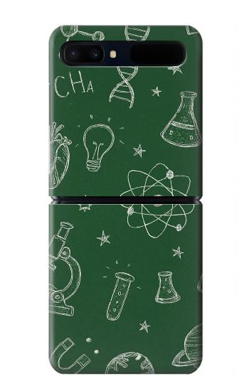 S4059 Science Chalkboard Graphic Hülle Schutzhülle Taschen für Samsung Galaxy Z Flip 5G