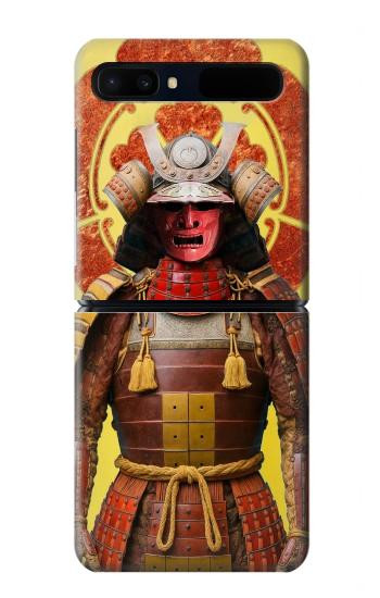 S4063 Japan Warrior Samurai Armor Hülle Schutzhülle Taschen für Samsung Galaxy Z Flip 5G